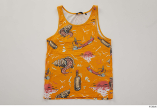 Clothes  299 yellow printed tank top 0001.jpg